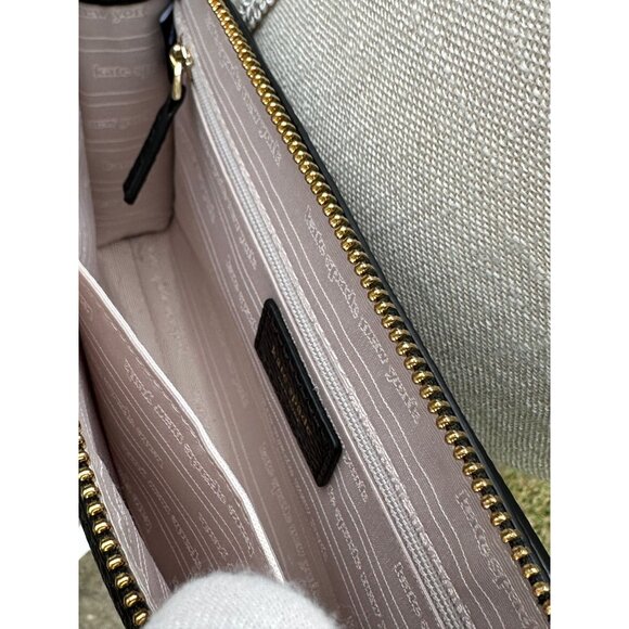 Kate Spade K6554 Knott Black Pebbled Leather Small Crossbody NWT - Picture 9 of 16